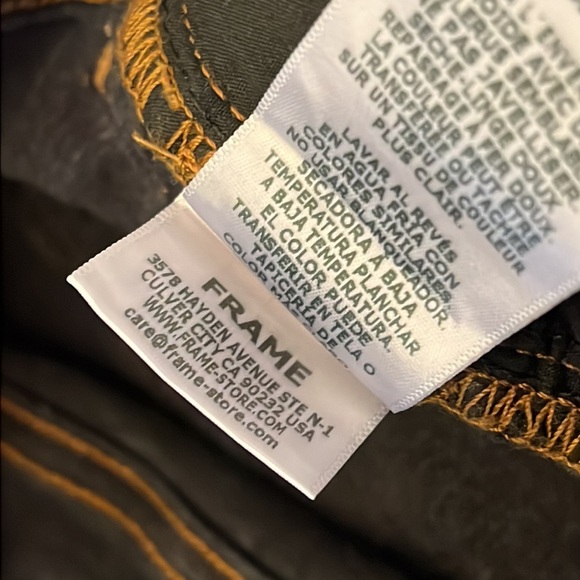 FRAME Le High Waist Skinny Trumbull Jeans- NWOT Size 28 - Picture 7 of 15
